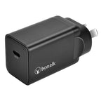 Bonelk 65W PD GaN Wall Charger (Black) 