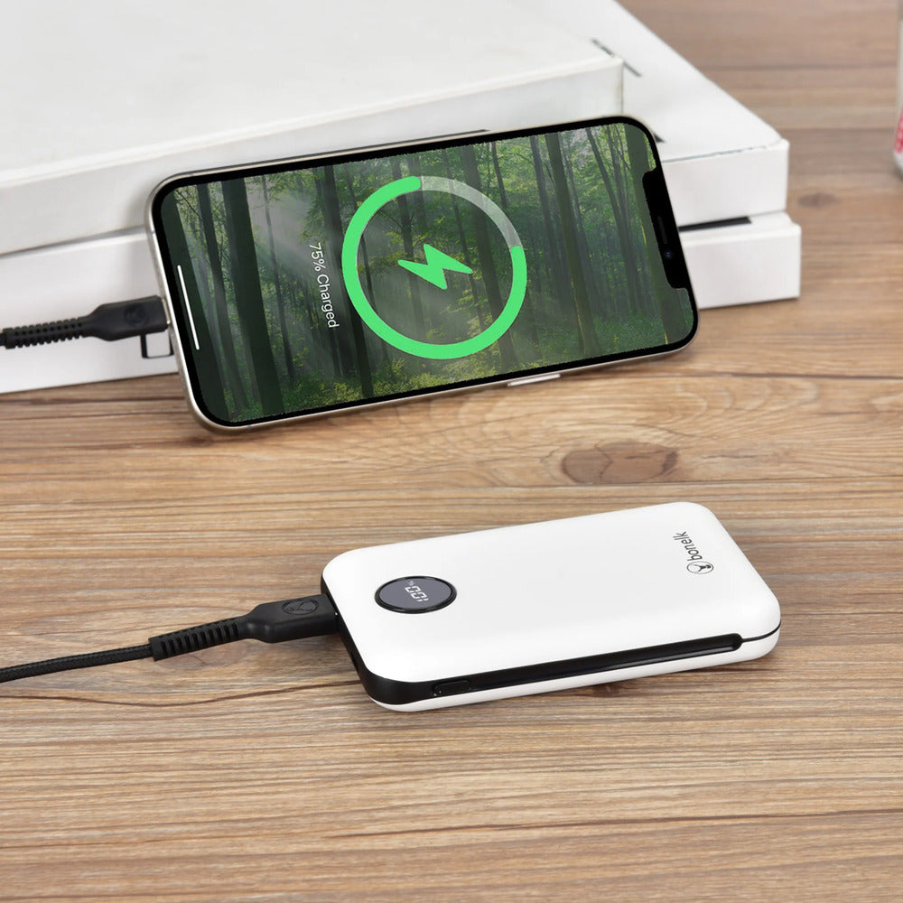 Bonelk Power Bank Mini 10000mAh PD20W / QC 22.5W (White) 