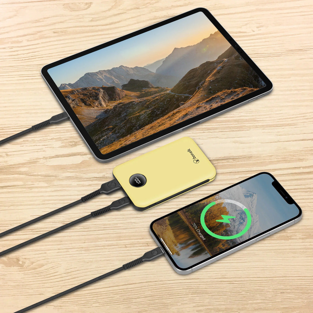 Bonelk Power Bank Mini 10000mAh PD20W / QC 22.5W (Yellow)