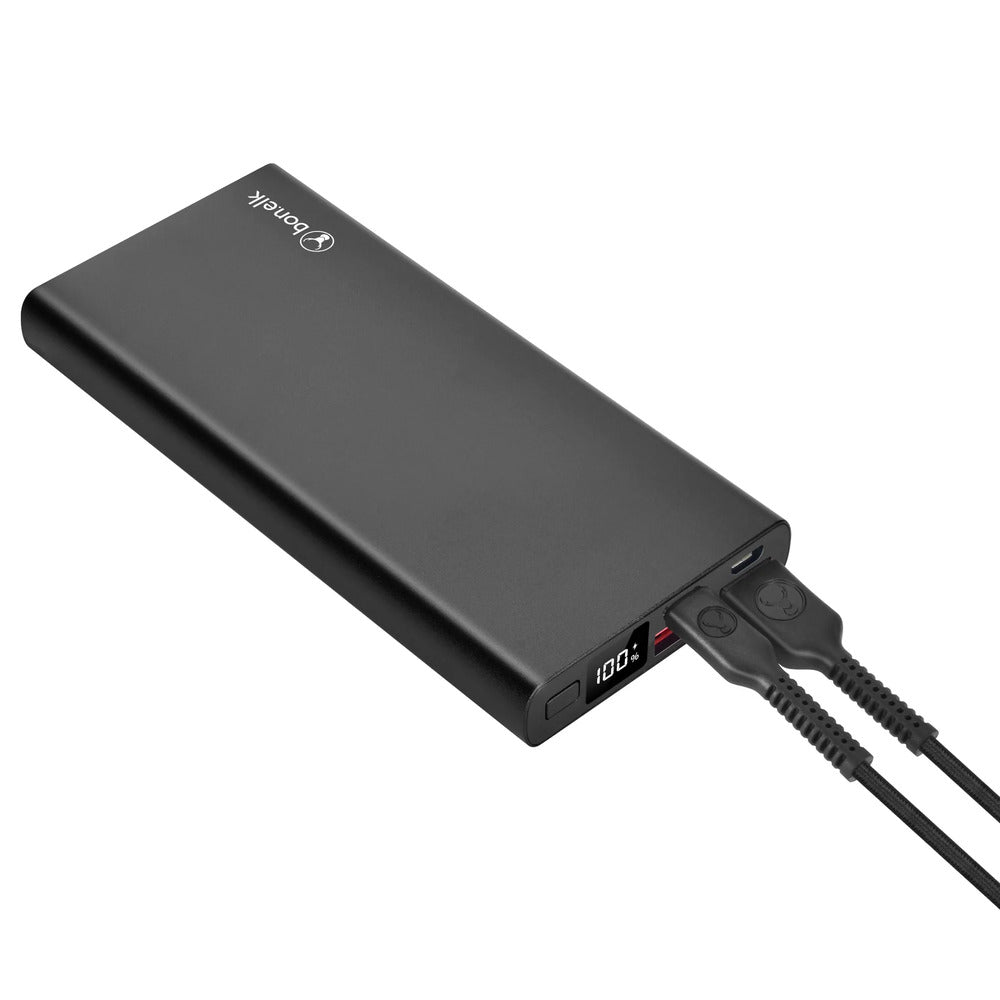 Bonelk Eco Series Slim Power Bank 10000mAh PD20W / QC 18W (Black)