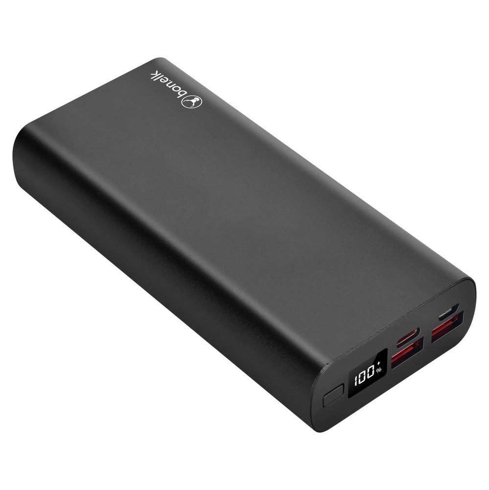 Bonelk Eco Series Slim Power Bank 20000mAh PD20W / QC 18W (Black) 