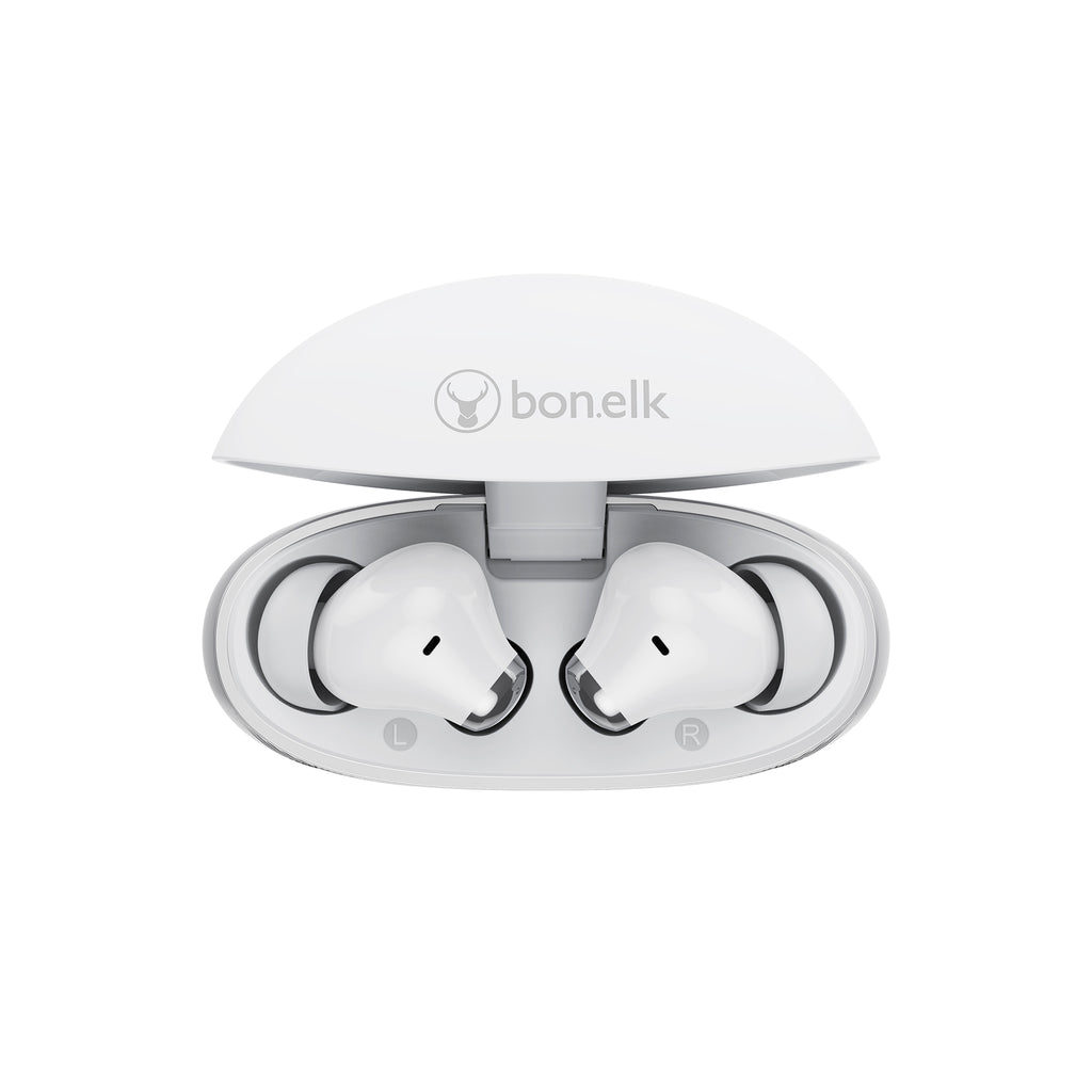 Bonelk Luxe SoundBuds TWS Earbuds (White)