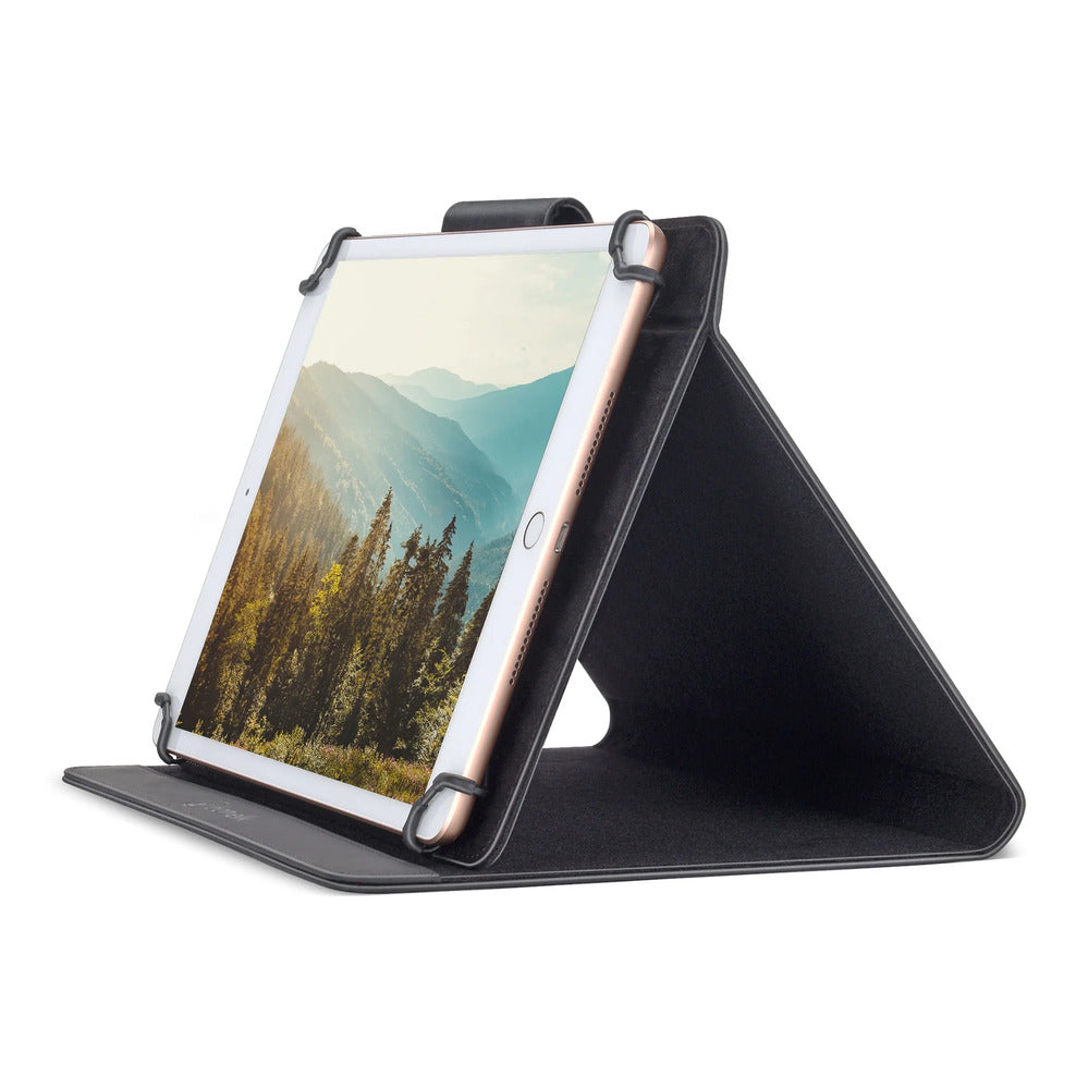 Bonelk Universal Folio Case for 9" to 11" Tablets (Black) 