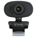 Bonelk 720p USB Webcam, Clip On, Black