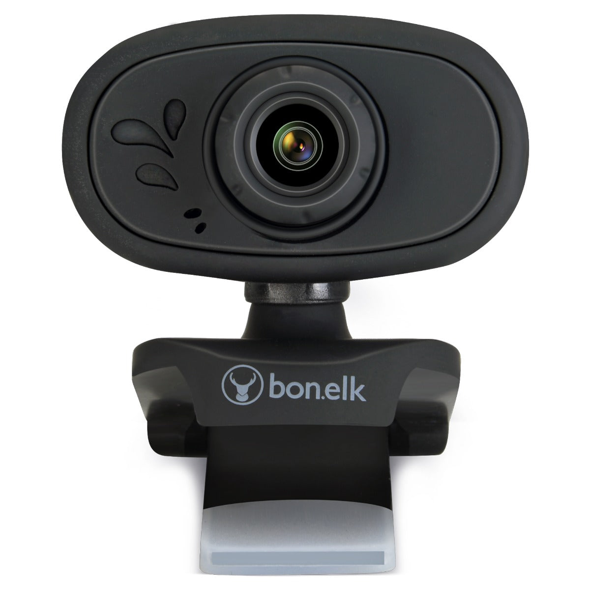 Bonelk 720p USB Webcam, Clip On, Black