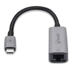 Bonelk 15cm Long-Life USB-C to Ethernet Adapter (Space Grey)
