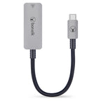 Bonelk 15cm Long-Life USB-C to Ethernet Adapter (Space Grey)