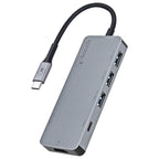 Bonelk Long-Life USB-C to 6-in-1 Multiport Hub (Space Grey)