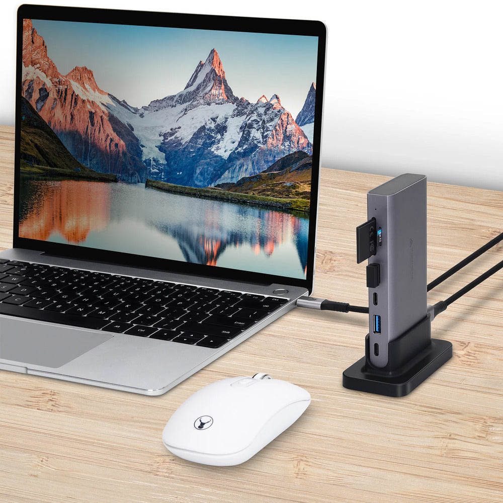 Bonelk Desktop Series 9 in 1 USB-C Multiport Hub (Space Grey)
