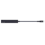 Bonelk Long-Life USB-C to 4 Port USB 3.0 Slim Hub (Black) 