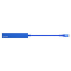 Bonelk Long-Life USB-C to 4 Port USB 3.0 Slim Hub (Blue)