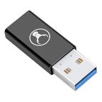 Bonelk USB-A to USB-C 3.0 Adapter (Black)