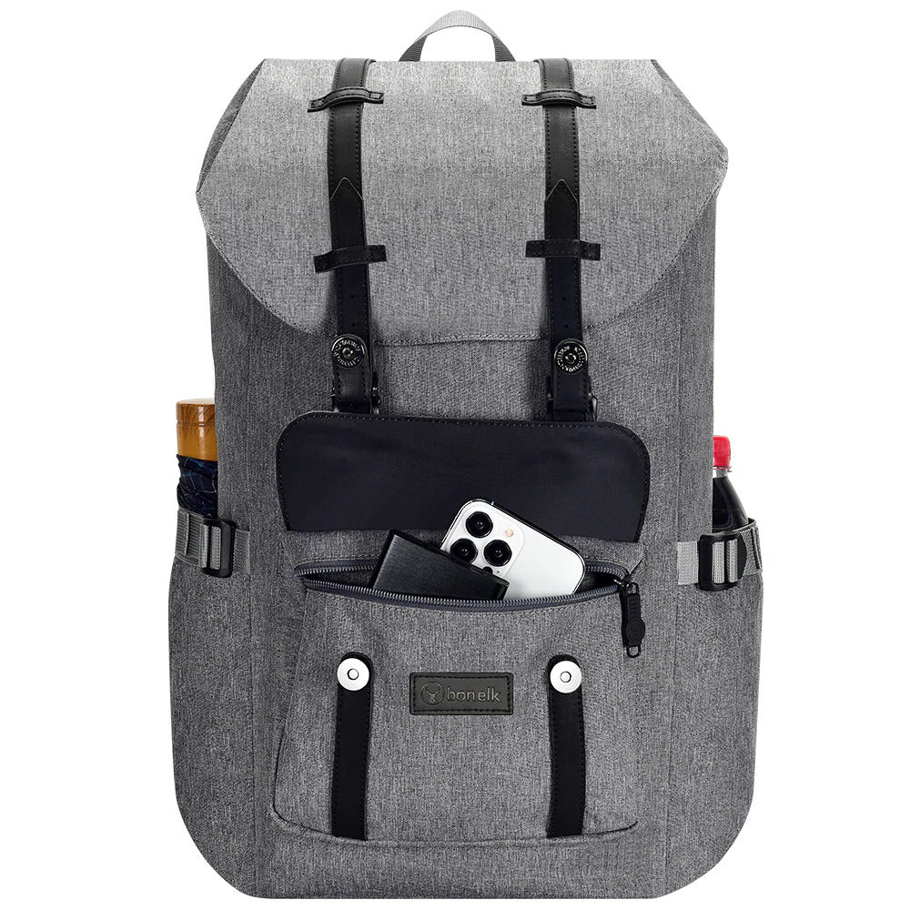Bonelk Urban Classic Backpack for 15" - 16" Laptop (Grey) 