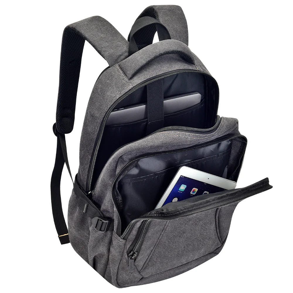 Bonelk Traveller Alpine Backpack for 15" - 16" Laptop (Black)  