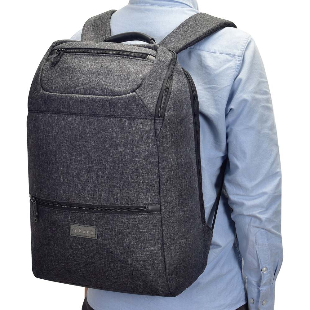 Bonelk Uptown Backpack for 15" - 16" Laptop (Grey) 
