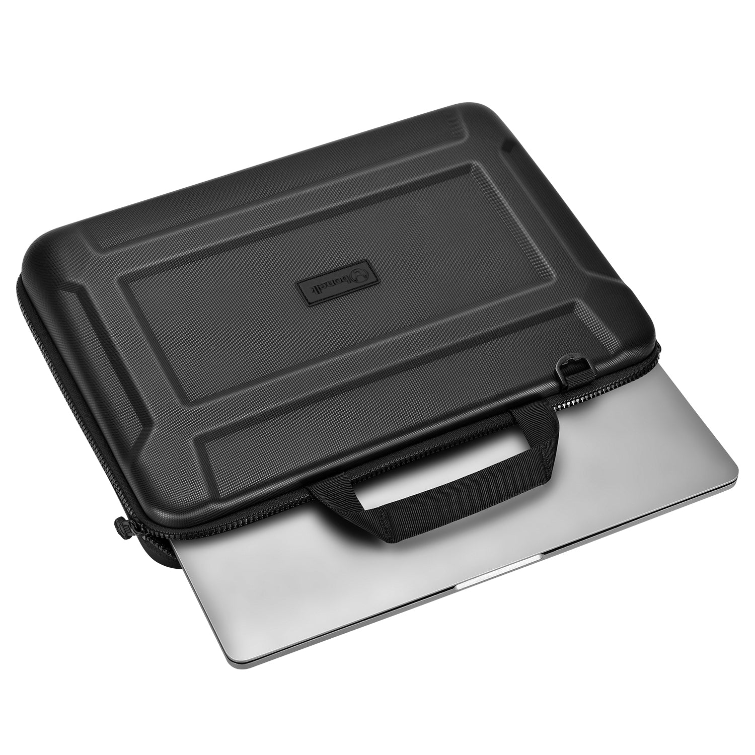 Bonelk Long Life Attache Case for 15" - 16" Laptop (Black) 