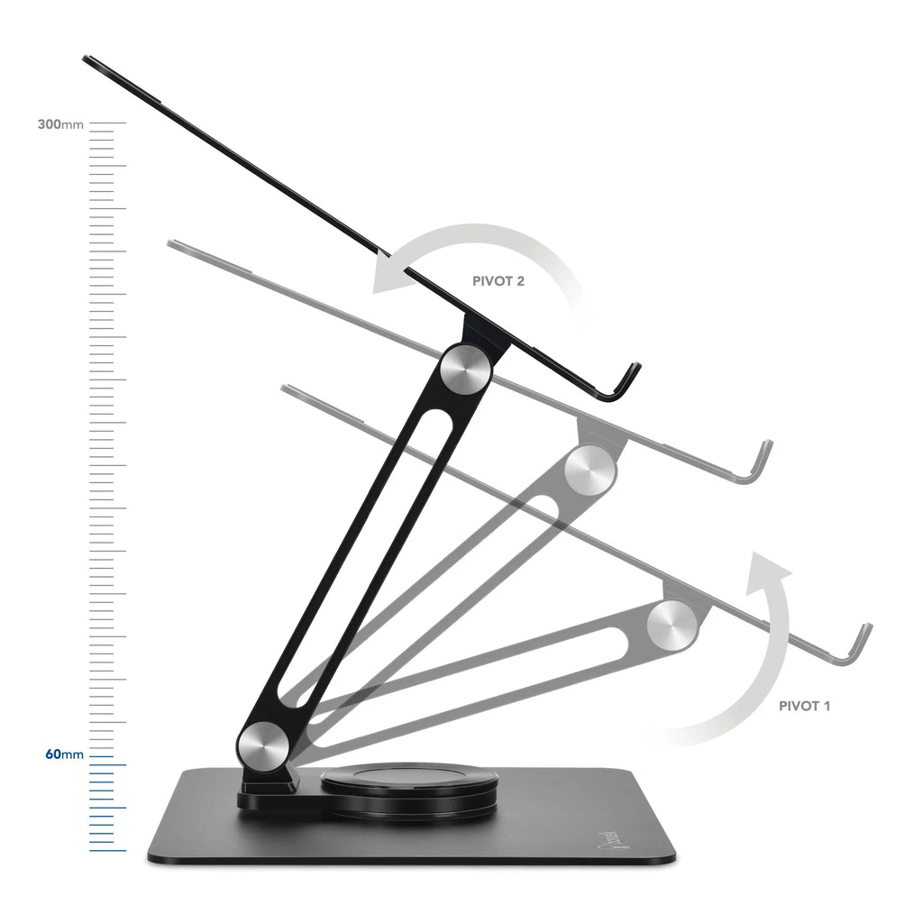 Bonelk Elevate 360 Laptop Stand (Black) 