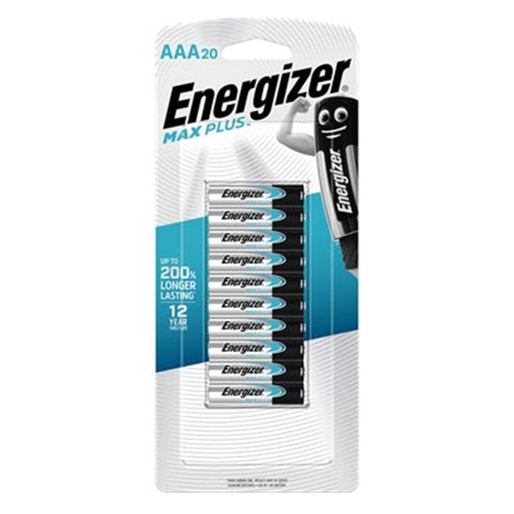 Energizer Max Plus AA Batteries (20 Pack)