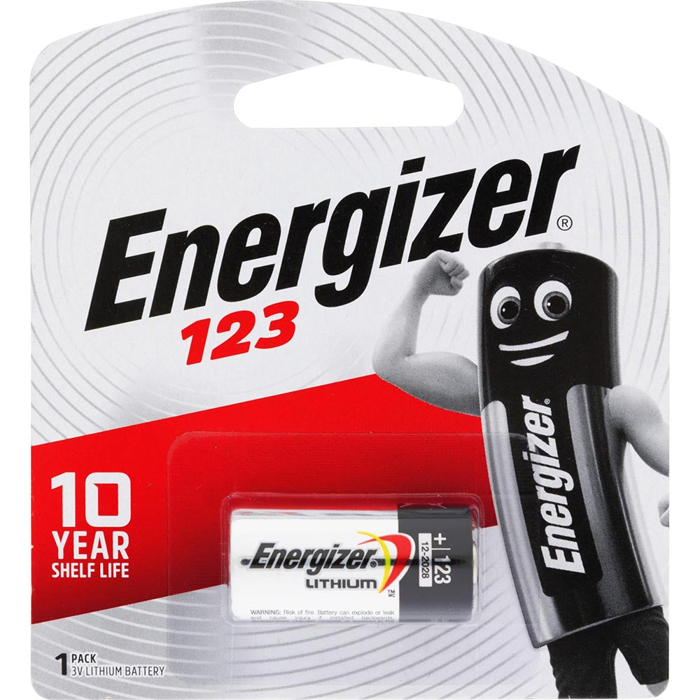 Energizer 3V 123 Lithium Battery