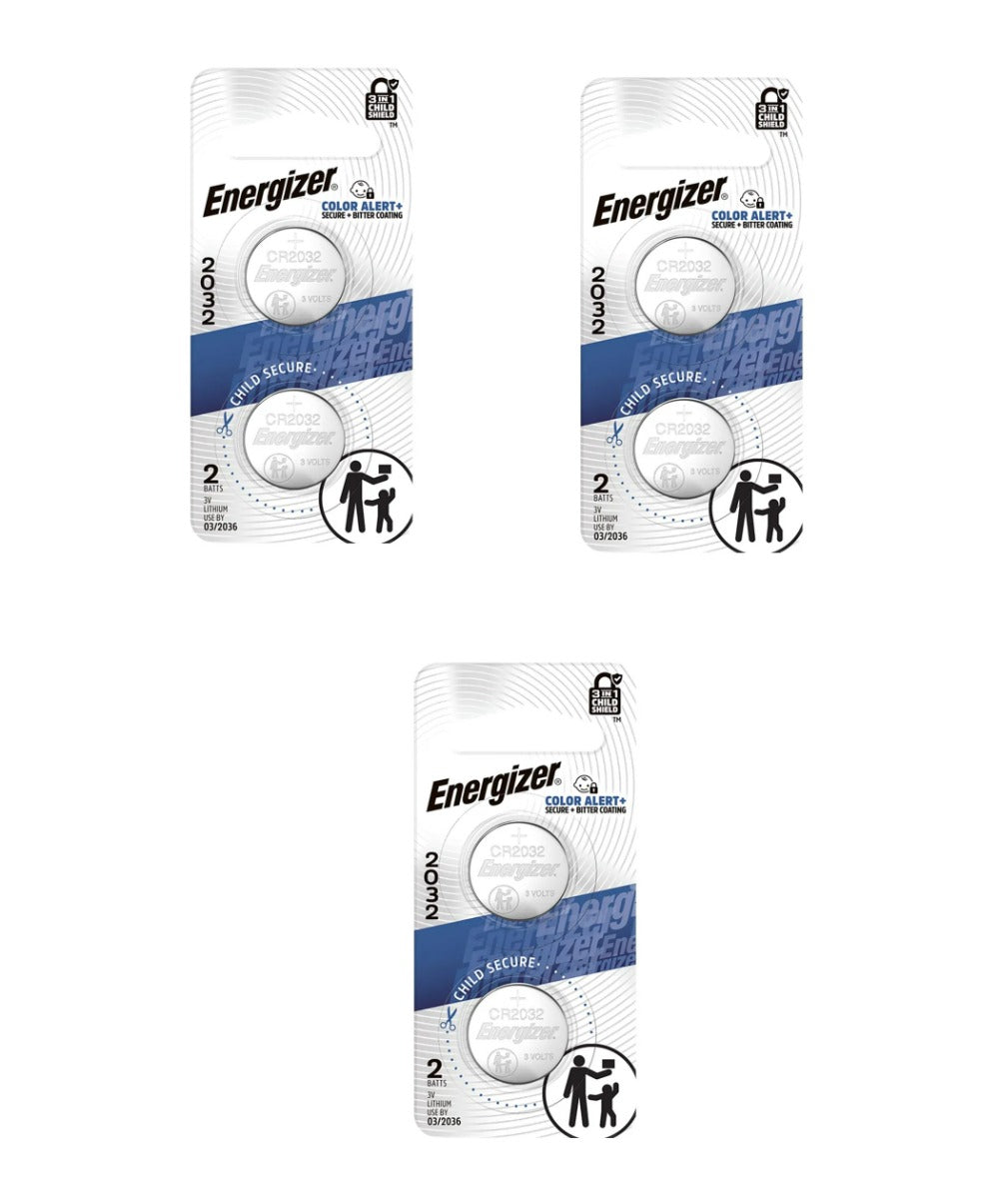 Energizer Ultimate Lithium CR2032 Coin Battery (6 Pack)