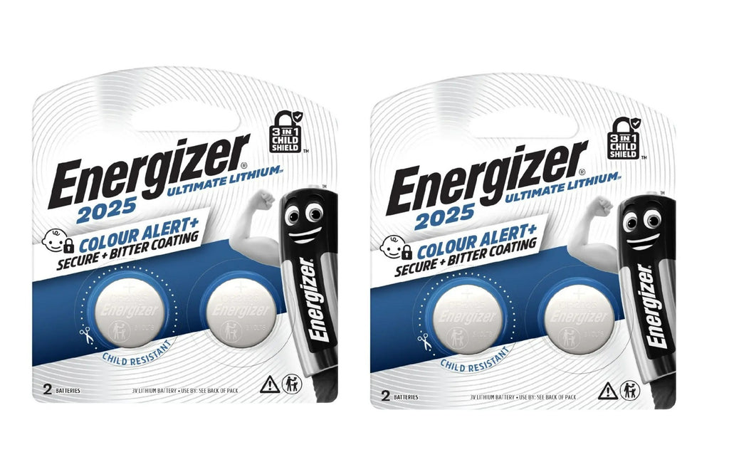 Energizer Ultimate Lithium CR2025 Coin Battery (6 Pack)