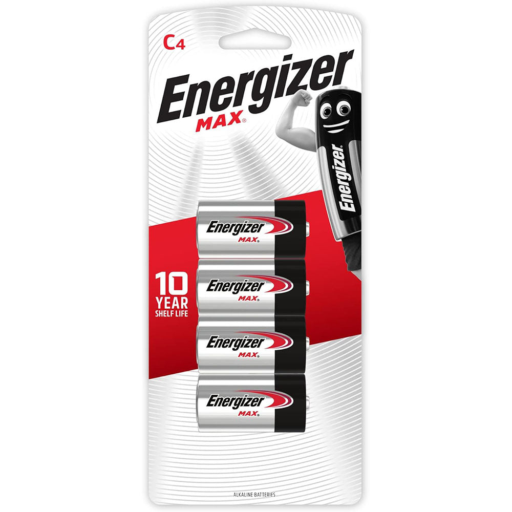Energizer Max C Batteries (4 Pack)