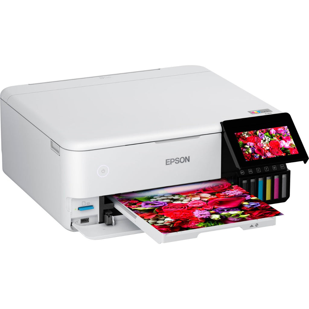 Epson EcoTank Photo ET-8500 Wireless Color All-in-One Supertank Printer
