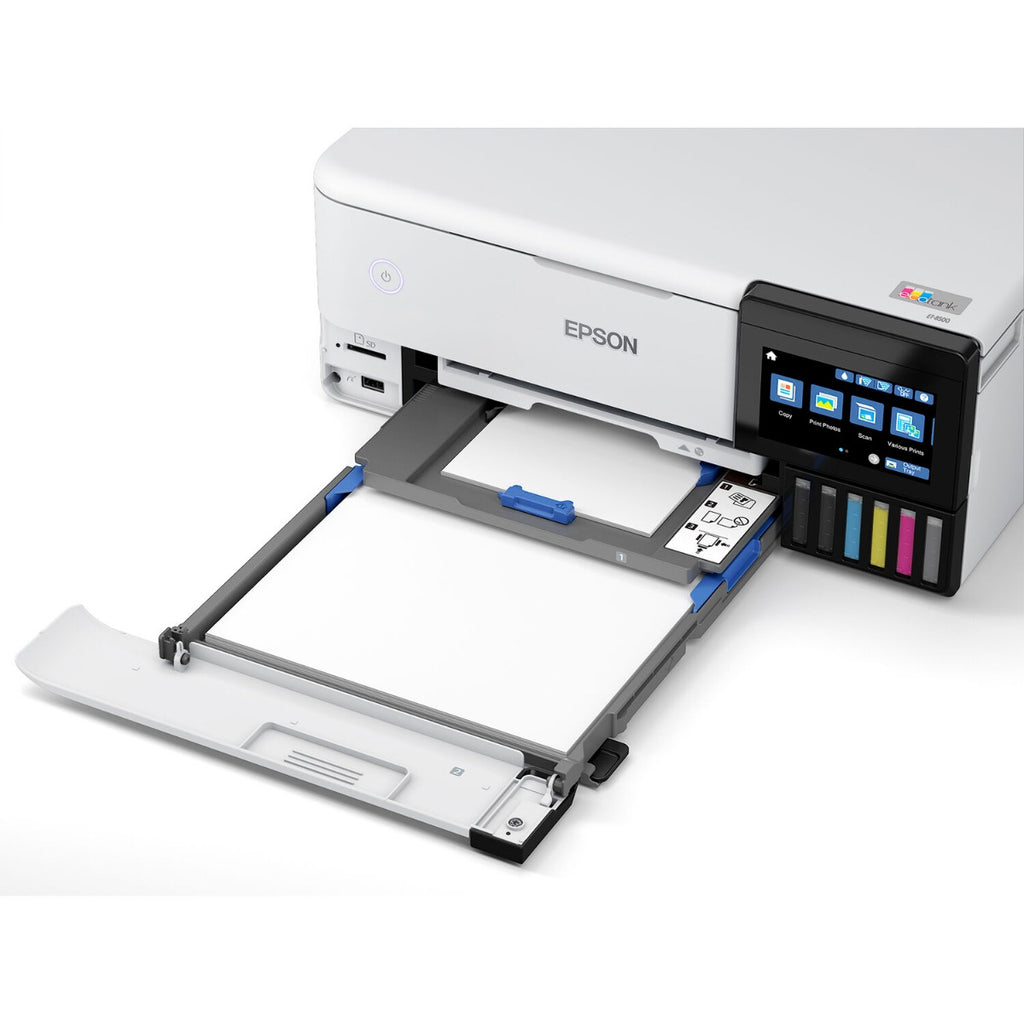 Epson EcoTank Photo ET-8500 Wireless Color All-in-One Supertank Printer