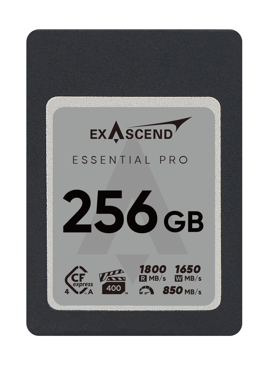 Exascend ESSENTIAL PRO 256GB CFexpress 4.0 Type A Card