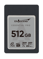 Exascend ESSENTIAL PRO 512GB CFexpress 4.0 Type A Card