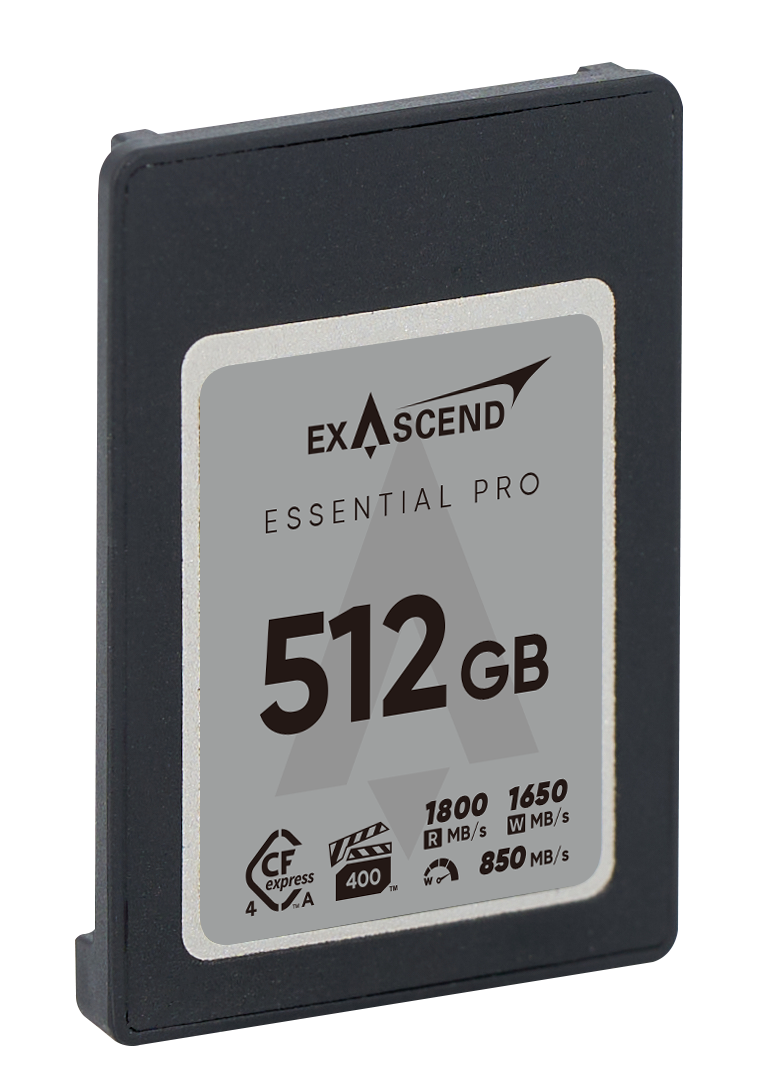 Exascend ESSENTIAL PRO 512GB CFexpress 4.0 Type A Card
