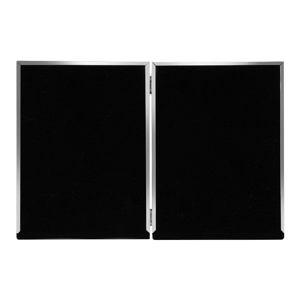 Eternal Silver 5x7 Vertical Double Photo Frame