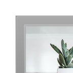 Eternal Silver 5x7 Vertical Double Photo Frame