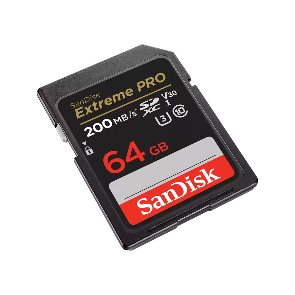 SanDisk Extreme PRO SDXC 64GB 200MB/s Memory Card