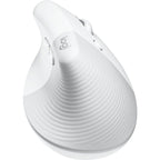 Logitech Lift Vertical Ergonomic Mouse for Mac - Pale Grey