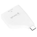 Bonelk USB-C to MicroSD/SD Adapter (White)