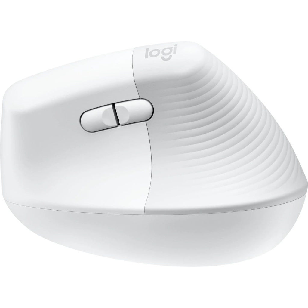 Logitech Lift Vertical Ergonomic Mouse for Mac - Pale Grey