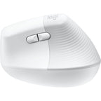 Logitech Lift Vertical Ergonomic Mouse for Mac - Pale Grey