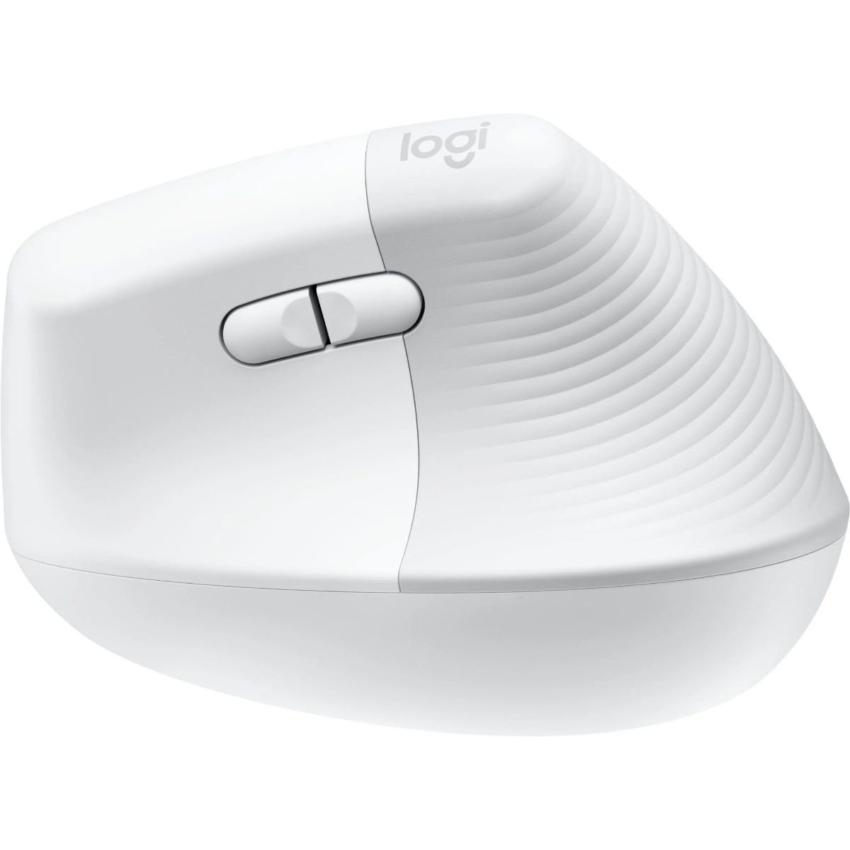 Logitech Lift Vertical Ergonomic Mouse for Mac - Pale Grey