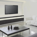 Barkan 19" - 65" Fixed TV Wall Mount - Black 