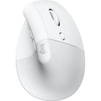 Logitech Lift Vertical Ergonomic Mouse for Mac - Pale Grey