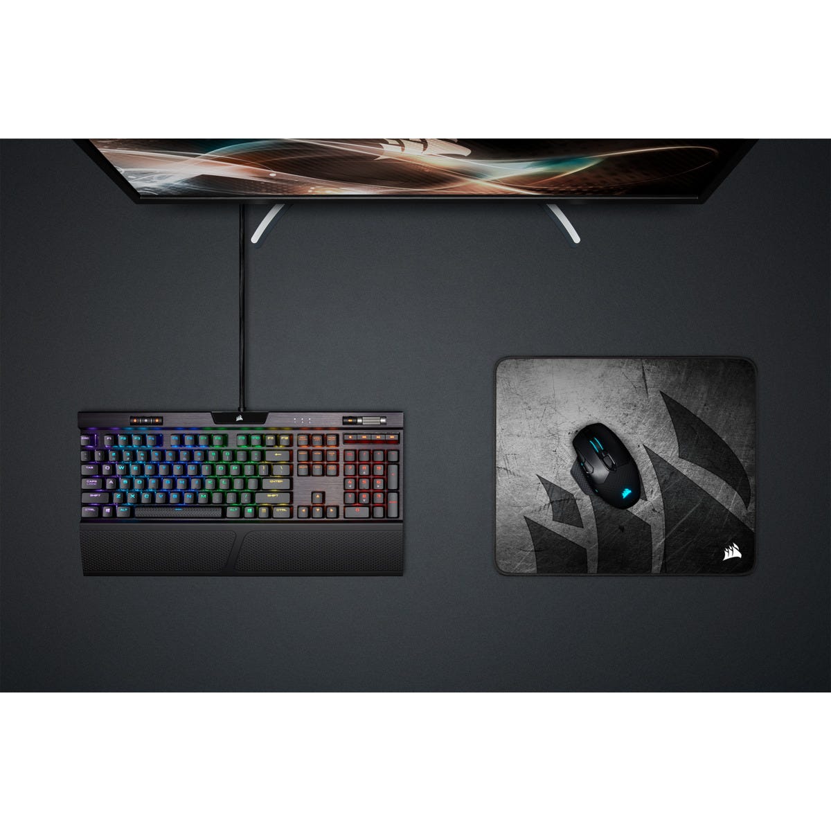 Corsair MM300 PRO Premium Spill-Proof Cloth Gaming Mouse Pad - Medium