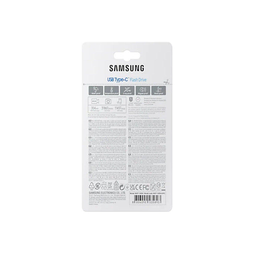 Samsung 128GB USB 3.1 Type-C Flash Drive - Blue