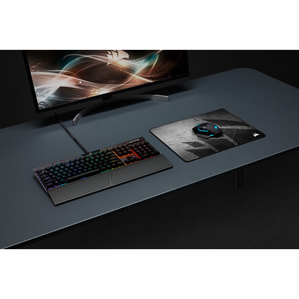 Corsair MM300 PRO Premium Spill-Proof Cloth Gaming Mouse Pad - Medium