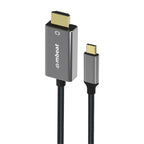 Mbeat Tough Link 1.8m 4K USB-C to HDMI Cable (Space Grey)