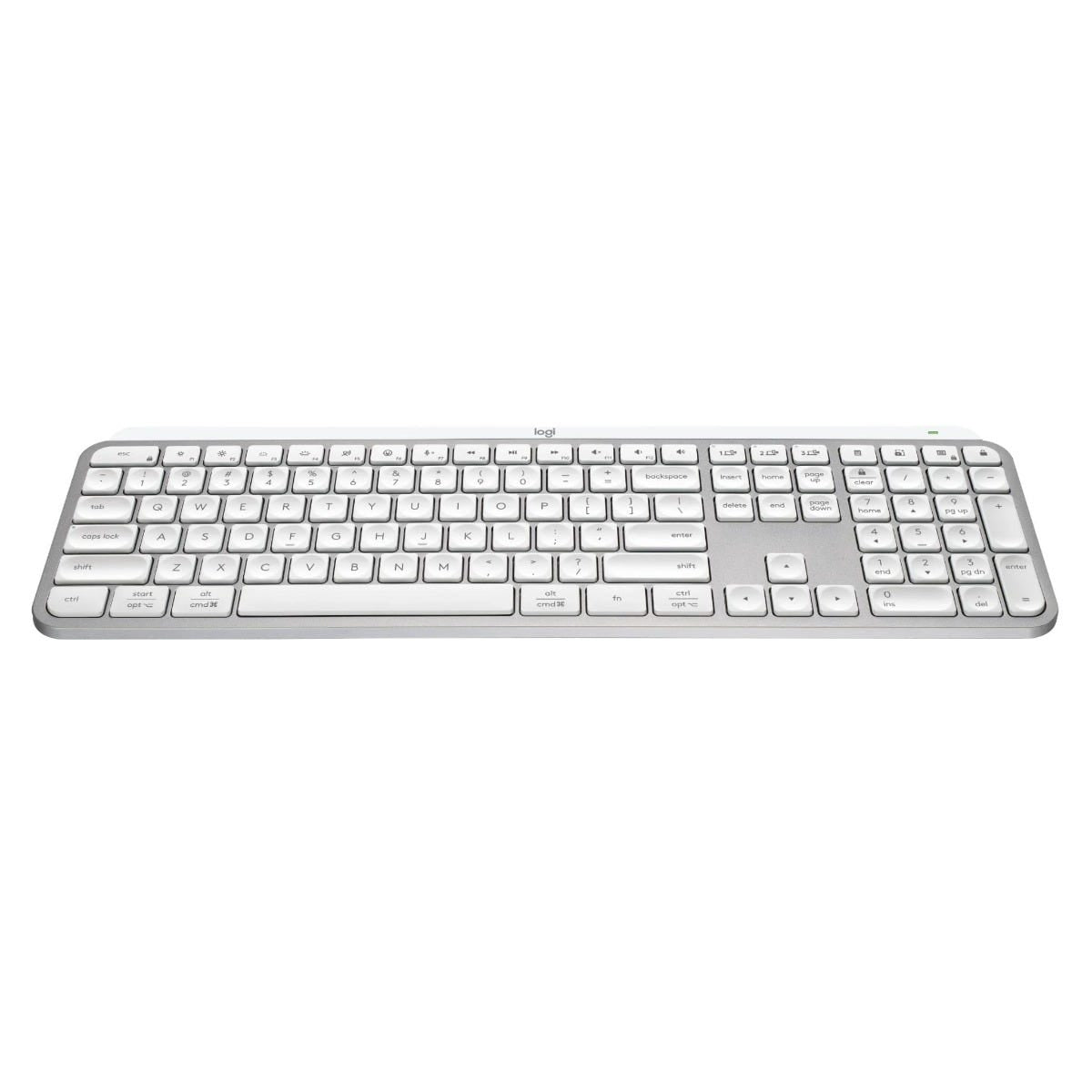 Logitech MX Keys S Advanced Wireless Illuminated Keyboard (Pale Grey) 