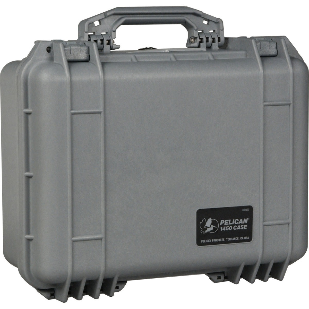 Pelican 1450 Case - Silver without Foam