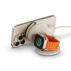 Satechi OntheGo 3 in 1 Wireless Charger (Sand) 