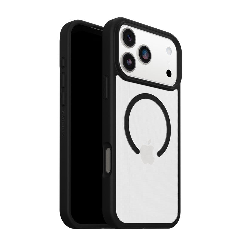 OtterBox React MagSafe Case for iPhone 17 Pro Max (Black Crystal) 