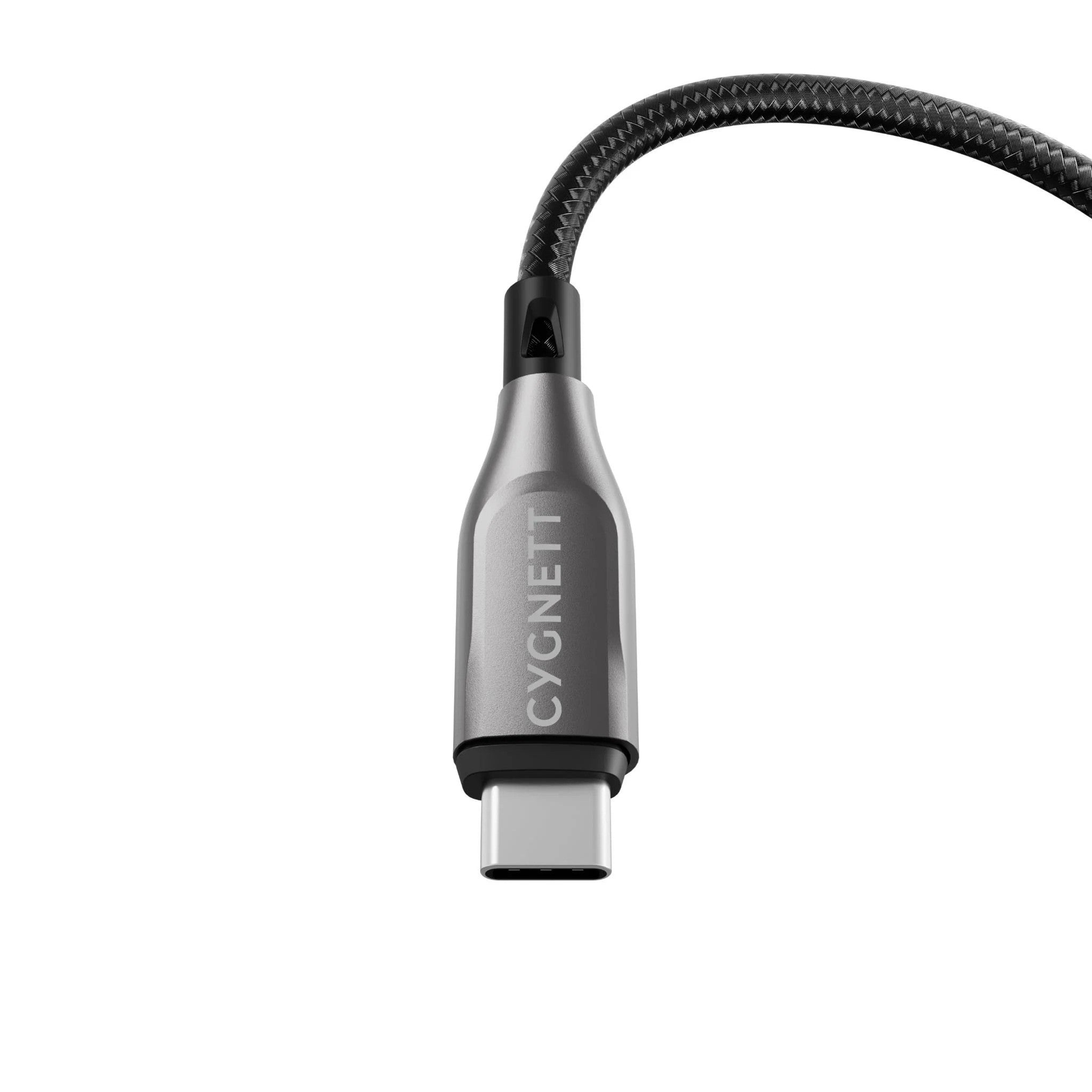 Cygnett Armoured 2m USB-C to USB-C Cable (Black) 